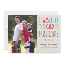 おもしろいFruitcake Happy Holidays