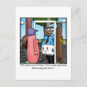 「おもしろいGet」ユ結婚したーモア・ポストカード ポストカード (正面)