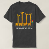 おもしろいGiraffic Jam製品キッズサファリキリン Tシャツ (デザイン正面)