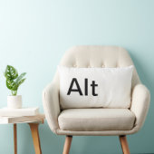 おもしろいGoogle Apple Mac Facebook Squidoo EBay Skype ランバークッション (椅子)