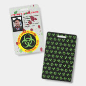 おもしろいGory Zombie ApocalypseレスポンスチームID バッジ (正面＆裏面)