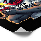 おもしろいGraphic Tee Ill 保護 You Kitten Alpha Wol ポスター (角)