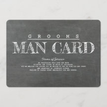 おもしろいGroomsmanまたは花婿介添人提案カード