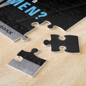 おもしろいGroomsmen招待状 ジグソーパズル (側面)