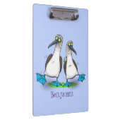 おもしろいhappy blue footed boobies踊り漫画 クリップボード (右)