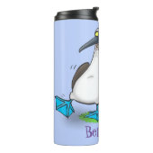 おもしろいhappy blue footed boobies踊り漫画 タンブラー (回転左)