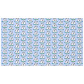 おもしろいhappy blue footed boobies踊り漫画 テーブルクロス (正面(横))