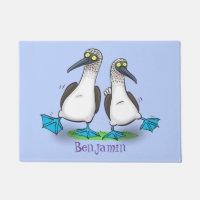 おもしろいhappy blue footed boobies踊り漫画