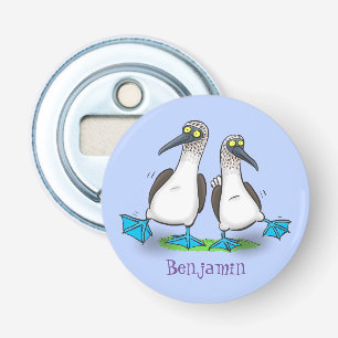 おもしろいhappy blue footed boobies踊り漫画 栓抜き