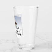 おもしろいHee Photoを見ている羊 タンブラーグラス (左)