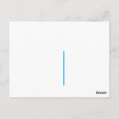 おもしろいHELLOはがき ポストカード (裏面)