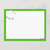 おもしろいHELLOはがき ポストカード (裏面)