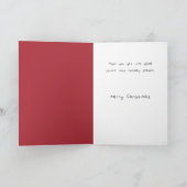 おもしろいHoliday Cat Card, Catnip is for Pussies シーズンカード (内部)