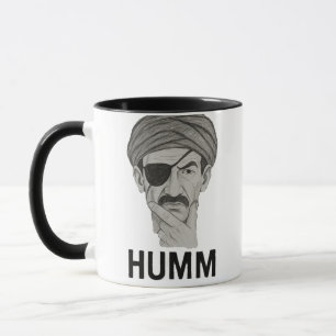 "おもしろいHUMM" Mug – 皮肉アラビア語キャラクターDesi マグカップ