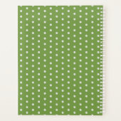 おもしろいIラブセーターウェザータイポグラフィカスタム プランナー手帳 (裏面)