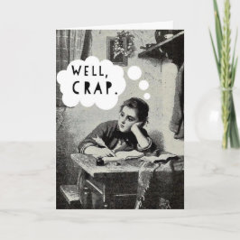 おもしろいI恋しく思ユーヴィンテージイラストレーション カード