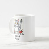 おもしろいI'm Ready to this I videosビデオ引用文 コーヒーマグカップ (正面左)