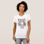 おもしろいI'm Ready to this I videosビデオ引用文 Tシャツ (正面フル)