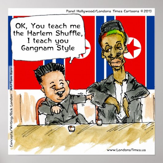 おもしろいin北朝鮮ポスタおもしろいー ポスター (正面)