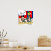 おもしろいin北朝鮮ポスタおもしろいー ポスター (キッチン)