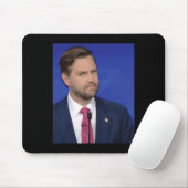 おもしろいJ.dヴァンスミーム副大統領討論顔 マウスパッド (マウス)