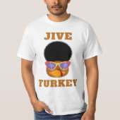 おもしろいJive Turkey Thanksgiving基本Tシャツ Tシャツ (正面)