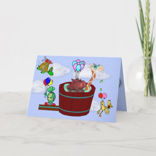 「おもしろいJust Besis」「Hi」カードに付いている動物 カード (正面)