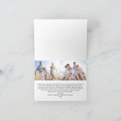 おもしろいLater Happy New Year写真 シーズンカード (内部)