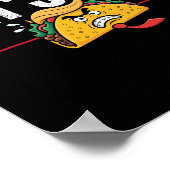 おもしろいLet's Go Taco &# ポスター (角)