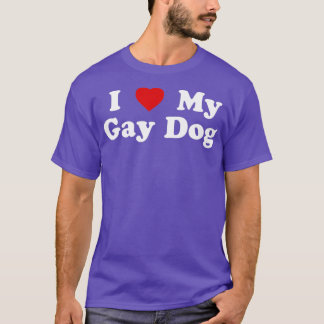 おもしろいLGBT I Love Myゲイ Tシャツ