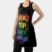 おもしろいLGBTQ |再び目覚めたゲイ |ゲイプライド エプロン (インサイチュ)