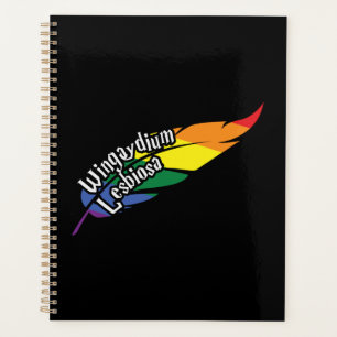 おもしろいLGBTQ (単遊語) プライド 虹 プランナー手帳