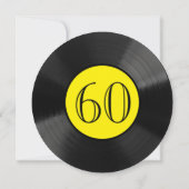 おもしろいLP誕生日パーティー 招待状 (裏面)