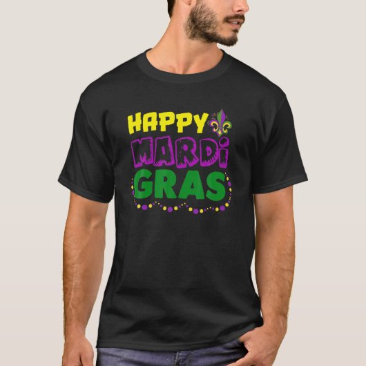 おもしろいMardi Gras 2022パレードパーティー仮装New Tシャツ (正面)