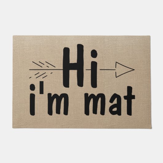 おもしろいMat Doormat ドアマット (正面)