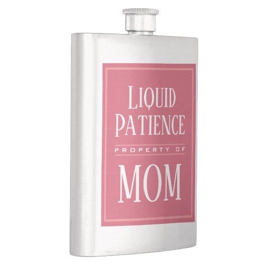 おもしろいMOMユーモア引用文カスタムモノモダングラム フラスク (右)