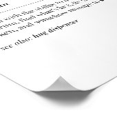 おもしろいMom定義 ポスター (角)