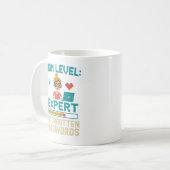 おもしろいMom Mug、パスワードの専門忘れ者 コーヒーマグカップ (正面左)