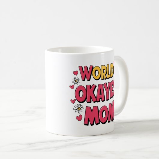 おもしろいMom Mug – 世界で最も美味しいMom Coffee Cup コーヒーマグカップ (正面右)