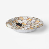 おもしろいMoody Meow Cats Kittenペットパタカラフルーン ペーパーボウル (傾斜あり)