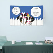 おもしろいMooscians Personalizeパーティーバナー 横断幕 (トレードショー)