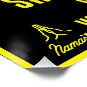 おもしろいMum Meditationシンボルや象徴 ポスター (コーナー)