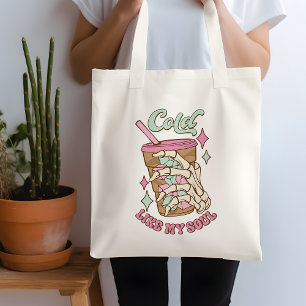 おもしろいMy Soul Coffee引用文トートバッグ トートバッグ