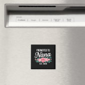 おもしろいNanaが最高の祖父母 赤ちゃん発表 マグネット (インサイチュ (食洗機))