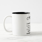 おもしろいNana定義 ツートーンマグカップ (左)