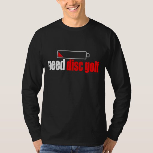 おもしろいNeed Disk Golf Ultimate Player Golfing Desig Tシャツ (正面)