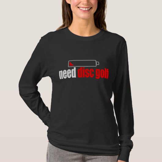 おもしろいNeed Disk Golf Ultimate Player Golfing Desig Tシャツ (正面)