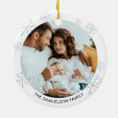 おもしろいNO PLACE LIKE格言の休日の写真 セラミックオーナメント (裏面)