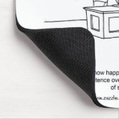 おもしろいOfficeユーモアのマウスパッドギフト マウスパッド (コーナー)