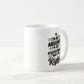 おもしろいOffice Mag – 仕事素晴らしと自宅用 コーヒーマグカップ (正面右)